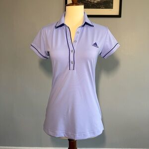 Adidas Light Blue Golf Polo